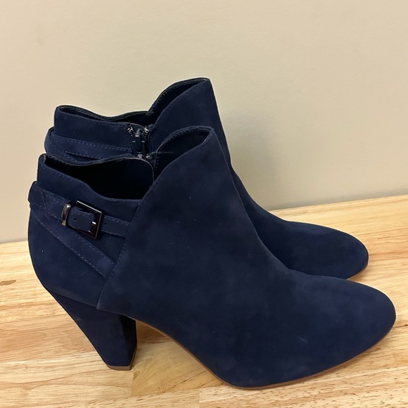 Gianni Bini Shoes - Gianni Bini Dark Blue Ankle Booties